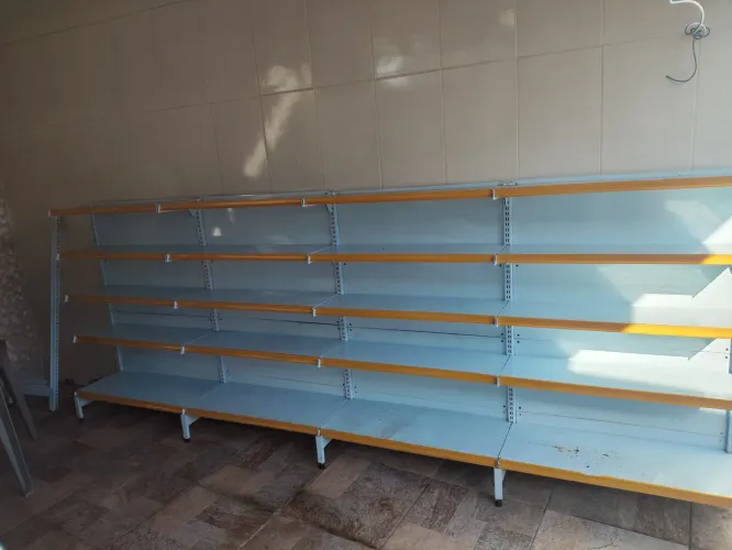 Prateleiras gôndolas para comércio 