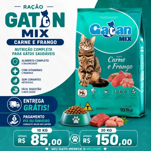 Ração Gran mix 10 ou 20kg