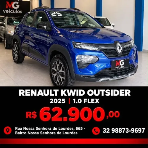 Renault Kwid Outsider 1.0 Flex 12V 5P Mec. 2025