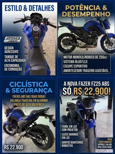 Yamaha Fazer FZ25 ABS