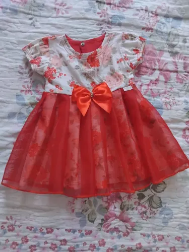 Vestido bebê 6 meses