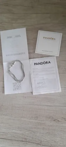 Pulseira original Pandora Multifios (3 fios) TAMANHO 17