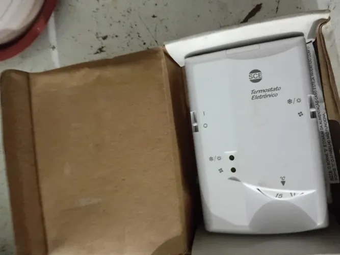 Termostato eletrônico 2 estágios 1 velocidade TVCPI 102 SCE 220v