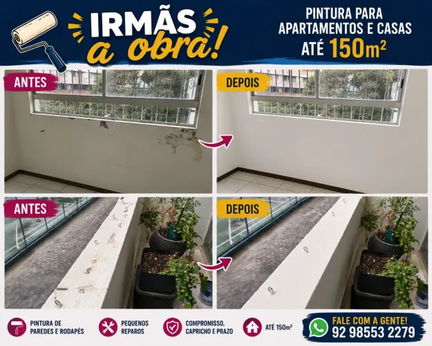 Serviço de pintura e reparos 