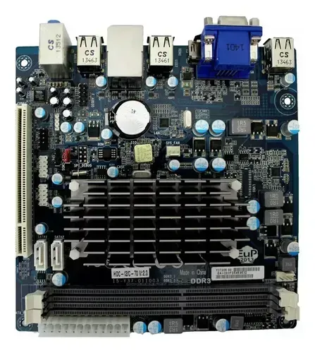 PLACA MAE DDR3 STI 013708 COM PROCESSADOR C-60
