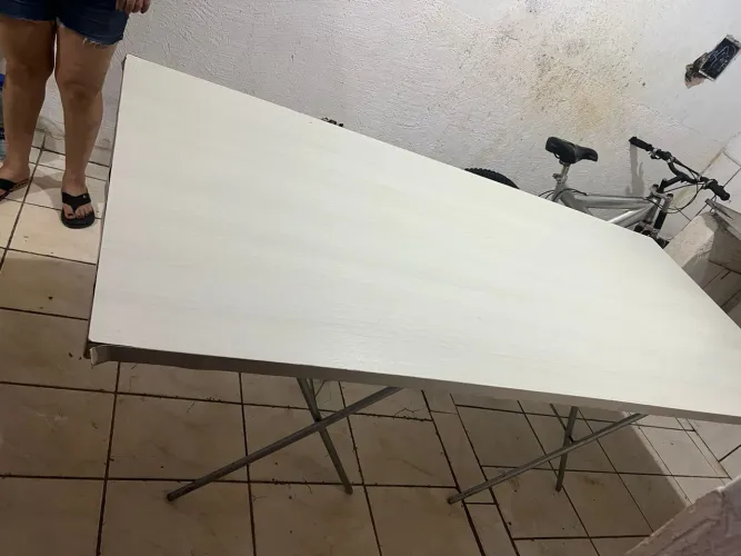 Mesa p feirante desmontar