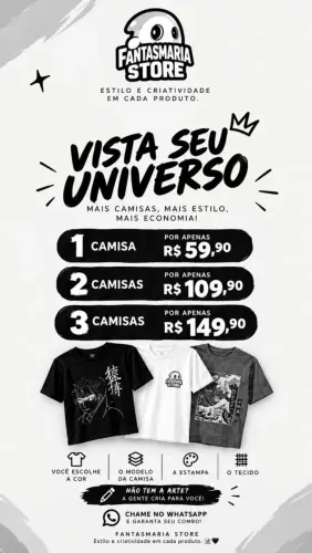 CAMISAS/ CAMISETAS PERSONALIZADAS