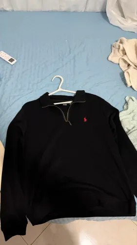 Suéter quarterzip Ralph Lauren Tamanho P