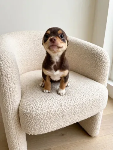 Pinscher zero fêmea olhos verdes