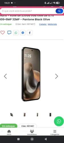 Celular Motorola Moto G77 XT-2621 Dual Chip 256GB 5G