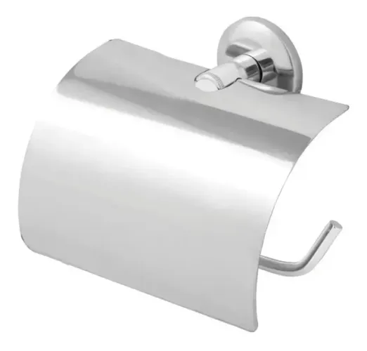 Pepeleira aço inox com tampa - Hidrolar - porta papel higiênico