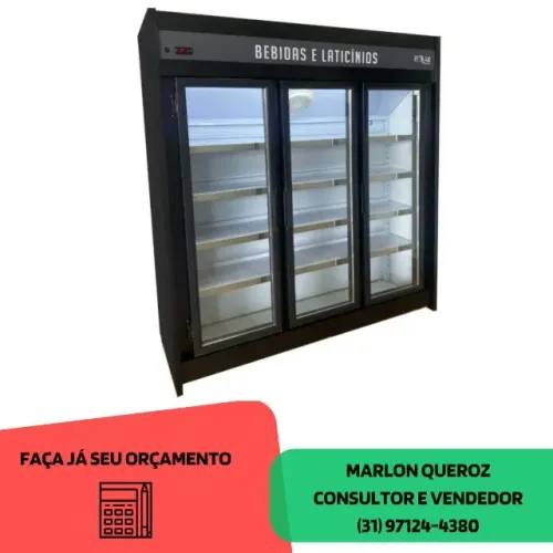 Freezer Refrigerador de Bebidas 3 Portas Polar