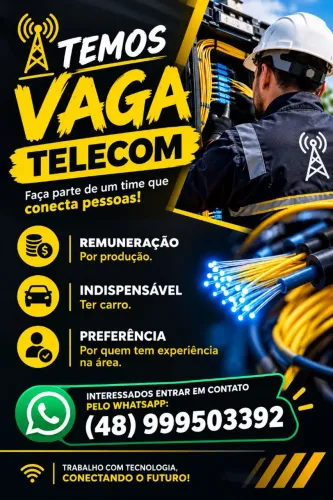 VAGA DE EMPREGO!!!