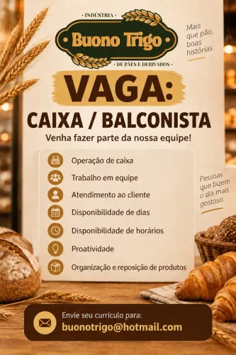 Caixa / Balconista