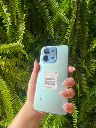 Xaiomi 15c verde 256gb 16 de ram NFC 5g biometria desbloqueio facial