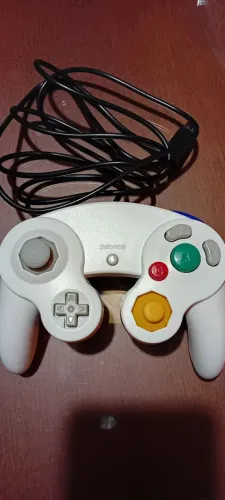 Controle Nintendo GameCube Branco Paralelo Praticamente Novo