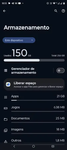 Motorola Moto G15 - trincado na tela