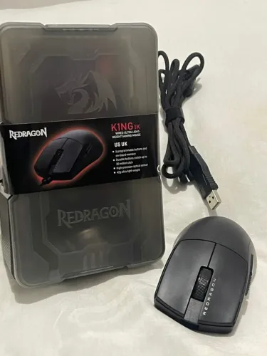 Mouse Gamer Redragon K1ng 1K M724 ? 12.400 DPI | 1000Hz | 42g