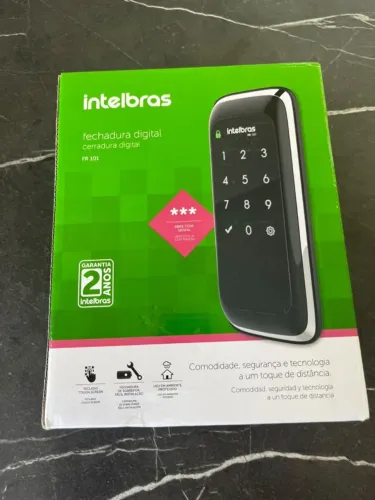 Fechadura Eletrônica Intelbras. Nova, nunca usada!