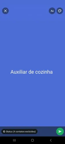Auxiliar de Cozinha ( mulher)