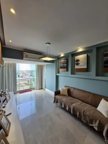 Vendo ou Alugo Apto no Ed. Versat Residence, c/ 3 quartos sendo 1 suíte, cozinha, sala/jan