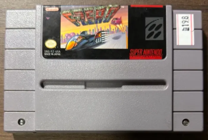 F-Zero Original SNES Super Nintendo 198