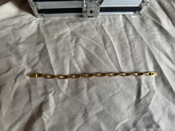 Pulseira Ouro Masculina 18k l.