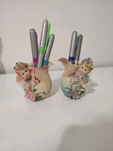 Vasinhos decorativos de fadas 8 cm