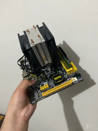 Kit placa mãe Revenger NOVA NVME + core i3 3250 + 8 gb RAM DDR3 + SSD 240 Gb