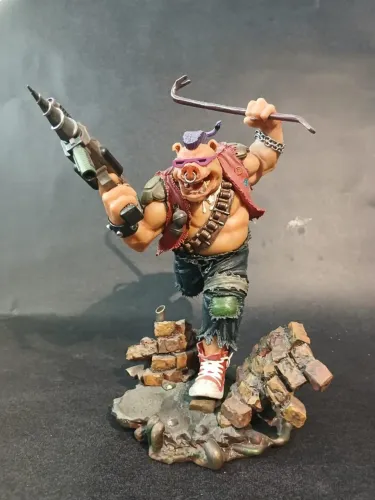 Estátua Bebop - Tmnt - Bds - Art Scale 1/10 - Iron Studios