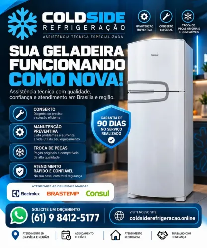 Conserto e manutenção de geladeira