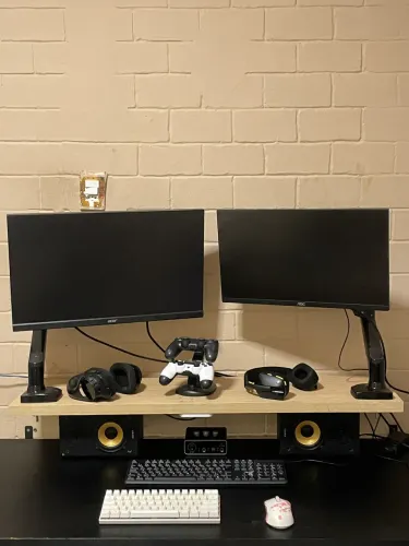 Setup Gamer Completo i7 9700KF + GTX 1660Ti + 2 Monitores + Periféricos