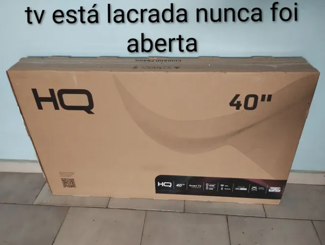 Smartv HQ 40" Fullhd, Wi-fi , Android 12 e Bluetooth,Nova na caixa , nunca foi aberta.