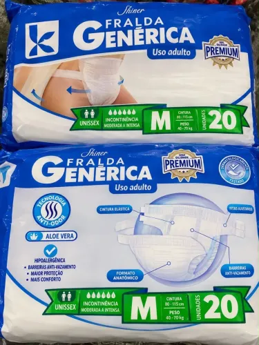 Fralda Geriátrica M e G