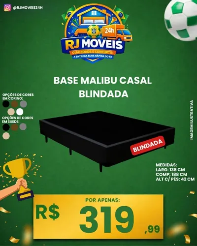 Base para cama de casal 