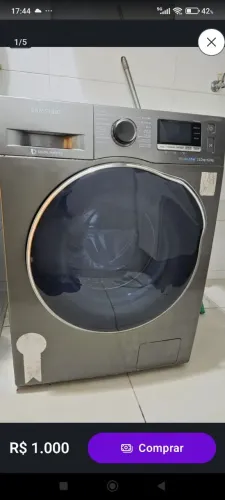 Lava e seca Samsung inverter 11 kg semi nova