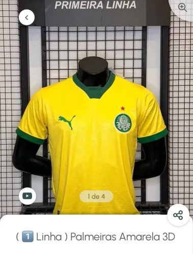 camisa palmeira x brasil