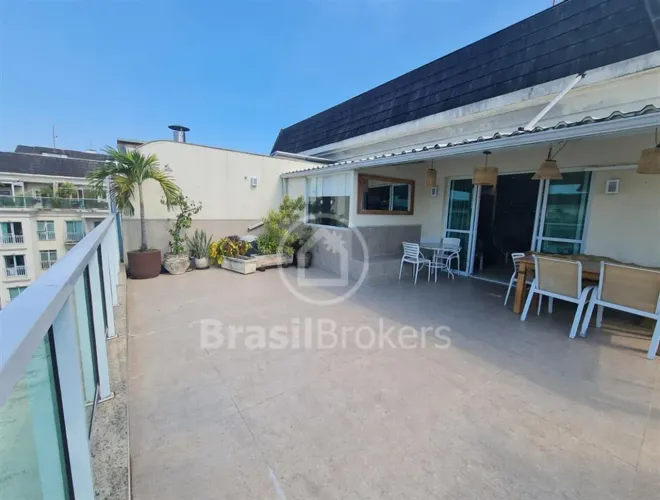 Cobertura duplex - Le Parc , 203m3 - 3 quartos sendo 1 suite , 3 vagas