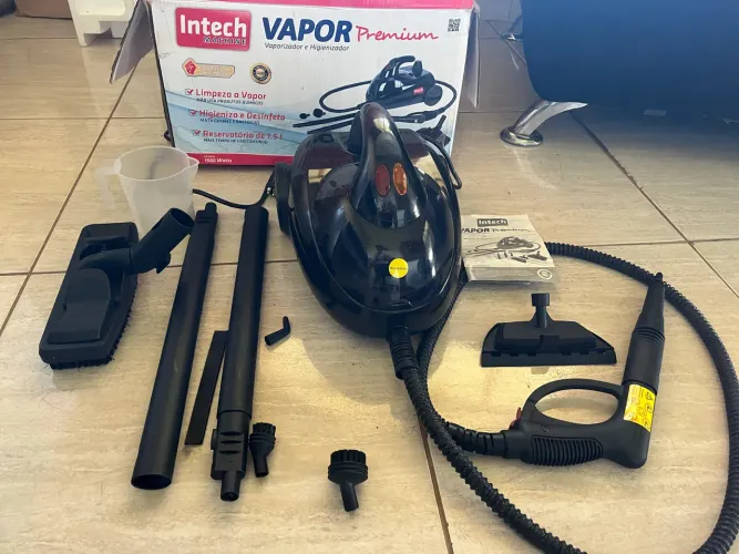 Vaporizador e Higienizador 1500W Vapor Premium com 14 acessórios Intech Machine