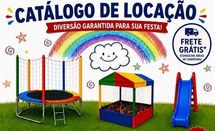 Aluguel de Pula Pula - Cama Elástica - Brinquedos para festa - Eventos