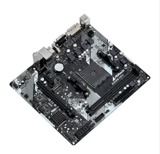 Placa mãe ASRock B450M AM4 DDR4 - Excelente Estado
