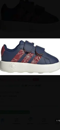 Tênis adidas X Marvel Homem - aranha Grand Court Infantil