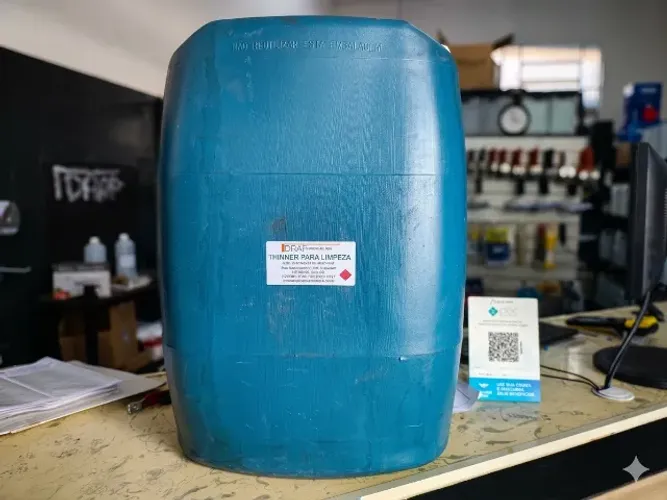 Thinner de Limpeza 50L - Galão Industrial / Bombona de Alto Rendimento