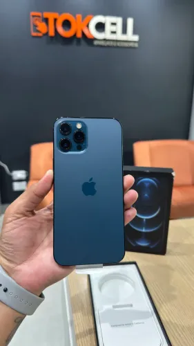 iPhone 12 Pro Max 128GB - Azul Seminovo Garantia Loja Física