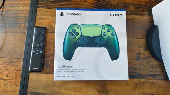Controle ps5 playstation 5 novo lacrado edição especial verde chroma Teal
