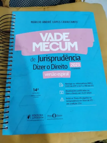 VADEMECUM DE JURISPRUDÊNCIAS (DIZER O DIREITO) - 2023 JUSPODVM