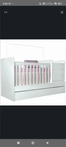 Berço/cama multifuncional Cleo Carolina Baby