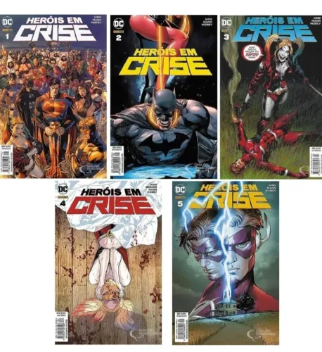 DC Herois em Crise. 1 ao 5