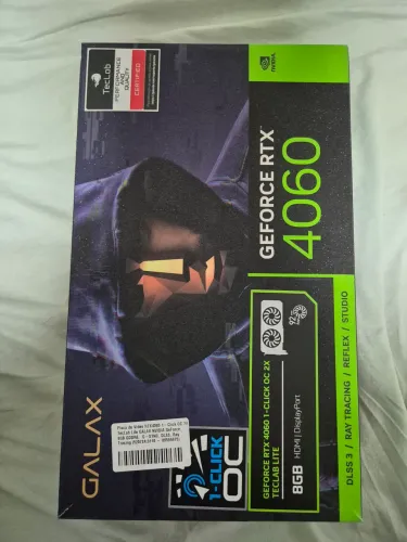 Placa de Vídeo N Nvidia 4060 8GB