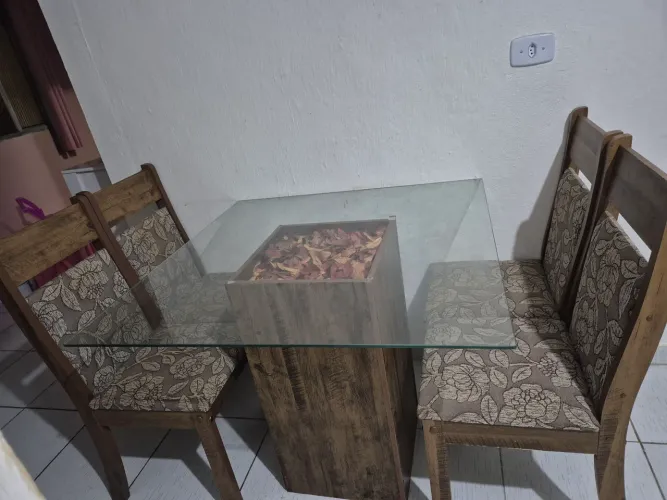 Mesa de vidro